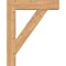 Ekena Millwork Traditional Block Smooth Bracket w/ Offset Brace, Western Red Cedar, 7 1/2"W x 32"D x 40"H BKT0806X32X40TRA05SWR - alternate 4